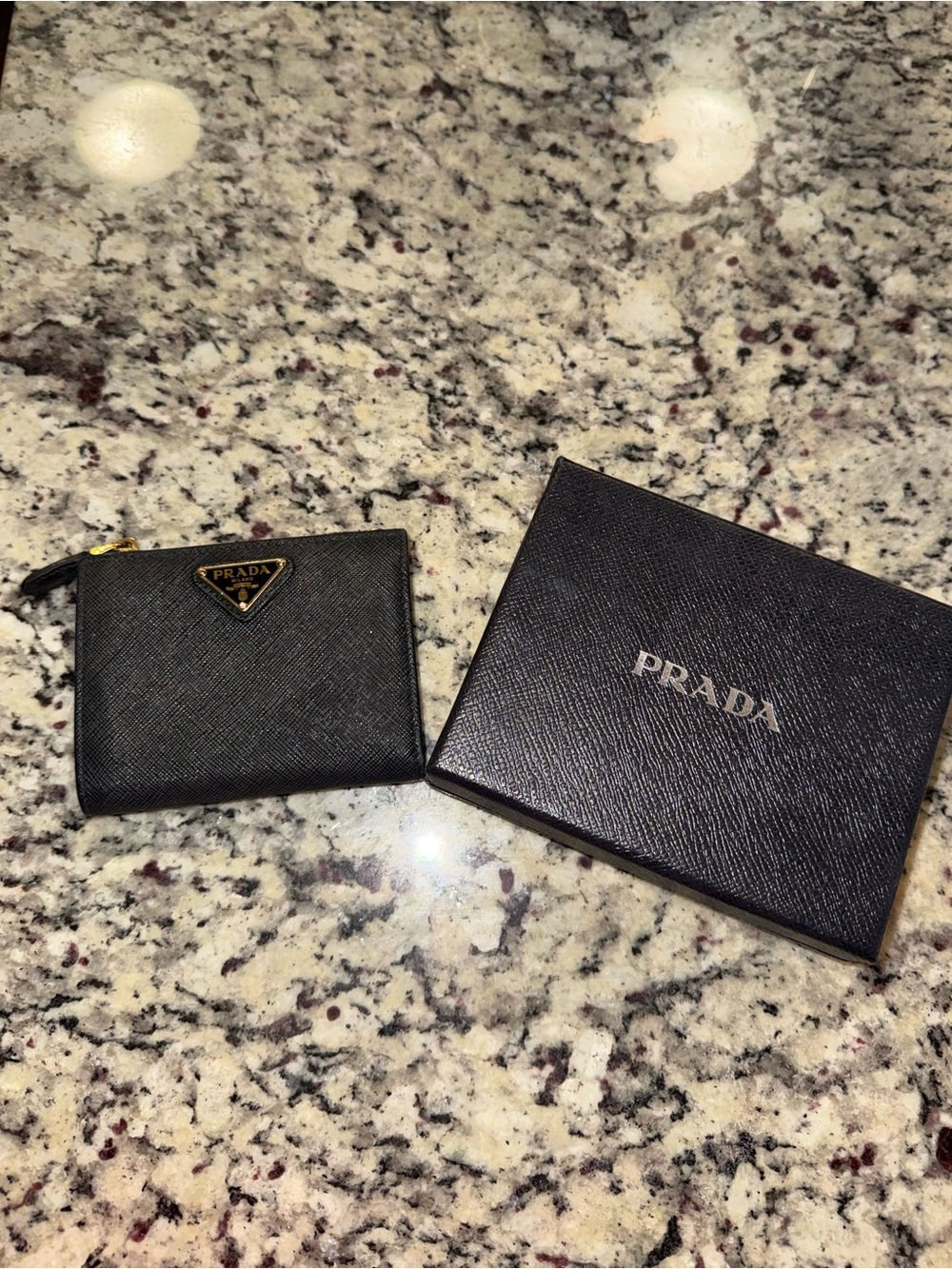 Prada Small Saffiano leather wallet